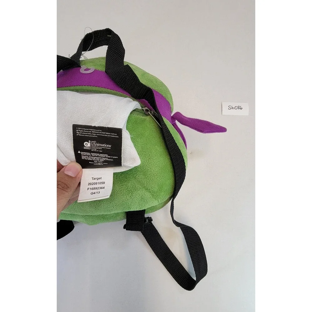 Nickelodeon Teenage Mutant Ninja Turtles Donatello‎ Plush Backpack Kids
